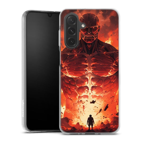 Coque Samsung A27 5G Titan Colossal Titan Incandescent Edition Limitee - coque Samsung A27 5G Attaque des Titans