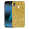 Coque samsung a40 a paillette Gold En Silicone