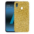 Coque samsung a40 a paillette Gold En Silicone