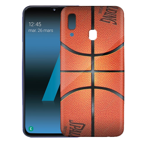 Coque samsung a40 basket ball Plexi