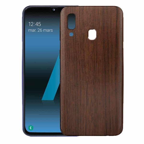 Coque samsung a40 effet bois