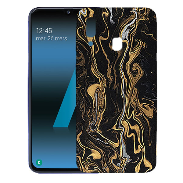 Achat Coque samsung a40 marbre or