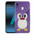 Coque Plexi A40 Pingouin Violet