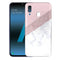 Coque samsung a40 rose marbre