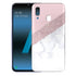 Coque samsung a40 rose marbre