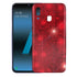 Coque samsung a40 rouge a strass