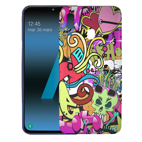 Protégez le Telephone Samsung A40 avec la Coque samsung a40 street art