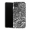 Coque Samsung Galaxy A22 5G Aesthetic aztec bw handmade - MaCoquePerso