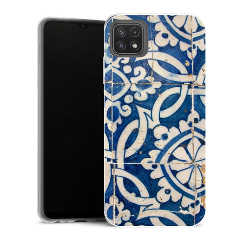 Coque Samsung Galaxy A22 5G Aesthetic Azulejo portugais vintage - MaCoquePerso
