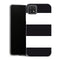 Coque Samsung Galaxy A22 5G Aesthetic Bandes Noires - MaCoquePerso