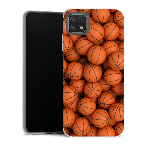 Coque Samsung Galaxy A22 5G Aesthetic Basketball Stories - MaCoquePerso
