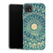 Coque Samsung Galaxy A22 5G Aesthetic blue organic boho mandala - MaCoquePerso