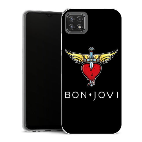 Coque Samsung Galaxy A22 5G Aesthetic bon jovi logo 2021 - MaCoquePerso
