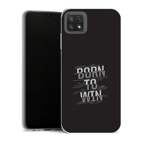 Coque Samsung Galaxy A22 5G Aesthetic Born To Win - MaCoquePerso