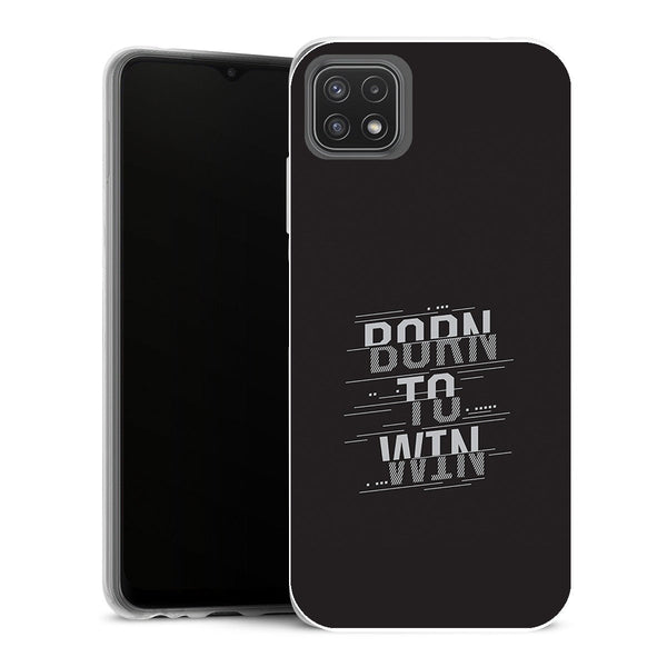 Coque Samsung Galaxy A22 5G Aesthetic Born To Win - MaCoquePerso
