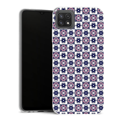Coque Samsung Galaxy A22 5G Aesthetic Carreaux d'azulejo portugais 1 - MaCoquePerso