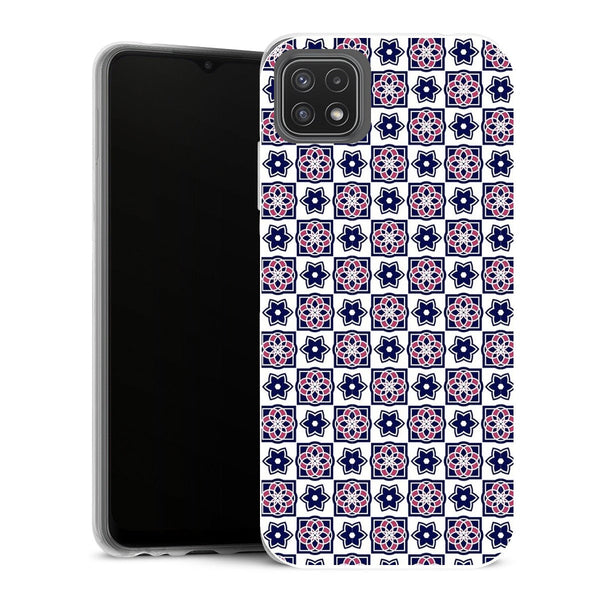 Coque Samsung Galaxy A22 5G Aesthetic Carreaux d'azulejo portugais 1 - MaCoquePerso