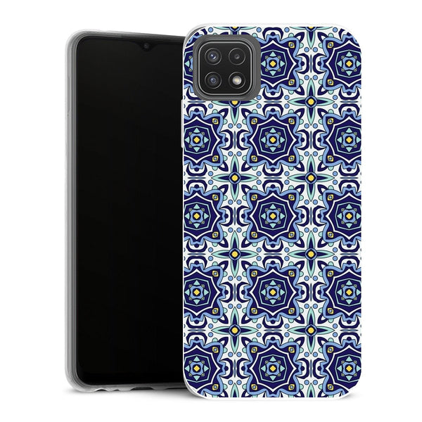 Coque Samsung Galaxy A22 5G Aesthetic Carreaux d'azulejo portugais 2 - MaCoquePerso