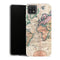Coque Samsung Galaxy A22 5G Aesthetic Carte du monde vintage 1801 - MaCoquePerso