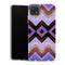 Coque Samsung Galaxy A22 5G Aesthetic Chevrons Azteque Violets - MaCoquePerso