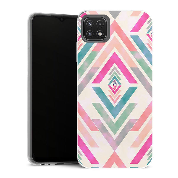 Coque Samsung Galaxy A22 5G Aesthetic Diamands Azteque - MaCoquePerso