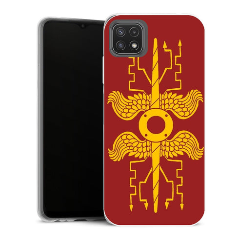 Coque Samsung Galaxy A22 5G Aesthetic Emblème du bouclier légionnaire romain - MaCoquePerso