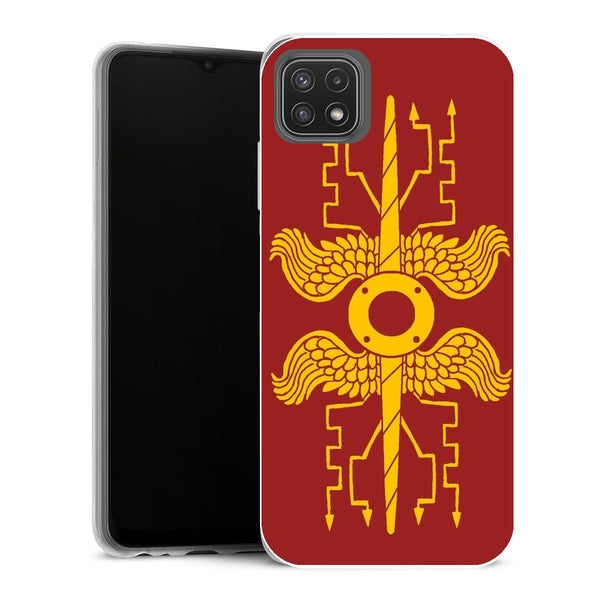 Coque Samsung Galaxy A22 5G Aesthetic Emblème du bouclier légionnaire romain - MaCoquePerso