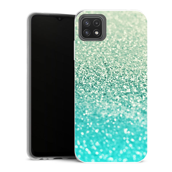 Coque Samsung Galaxy A22 5G Aesthetic gatsby mint - MaCoquePerso
