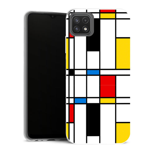 Coque Samsung Galaxy A22 5G Aesthetic geometric abstract - MaCoquePerso