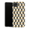 Coque Samsung Galaxy A22 5G Aesthetic glitter triangles in gold black and nude - MaCoquePerso