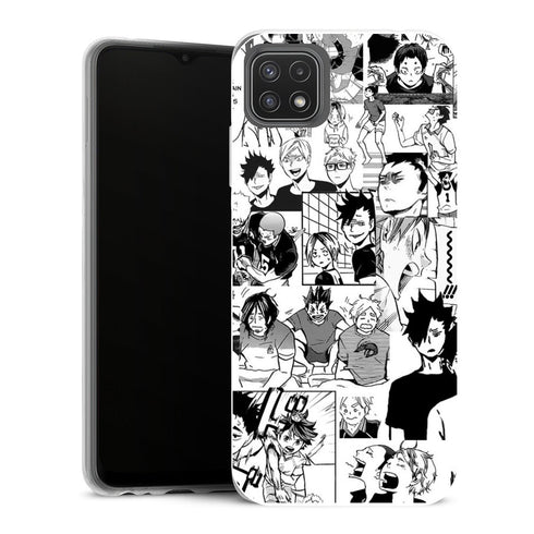 Coque Samsung Galaxy A22 5G Aesthetic Haikyuu !! Manga Collage - MaCoquePerso