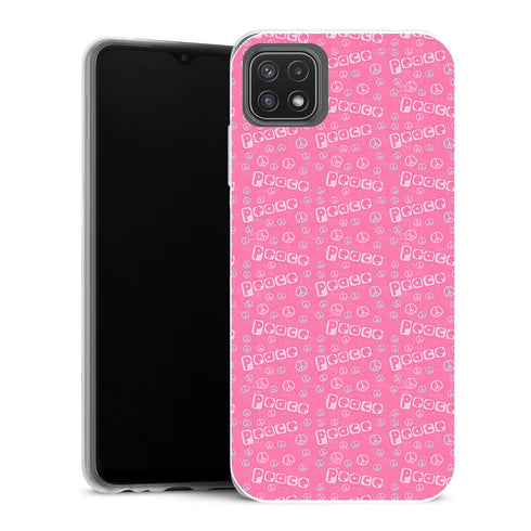 Coque Samsung Galaxy A22 5G Aesthetic Kawai Peace - MaCoquePerso