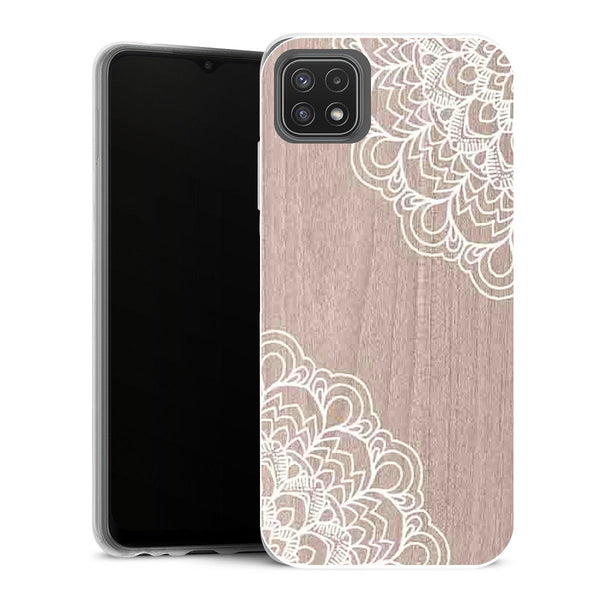 Coque Samsung Galaxy A22 5G Aesthetic Lace Woods - MaCoquePerso