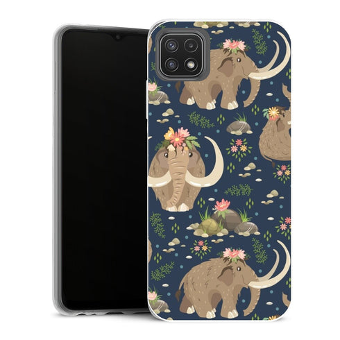 Coque Samsung Galaxy A22 5G Aesthetic Mammouths mignons - MaCoquePerso