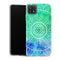 Coque Samsung Galaxy A22 5G Aesthetic Mandala Green - MaCoquePerso