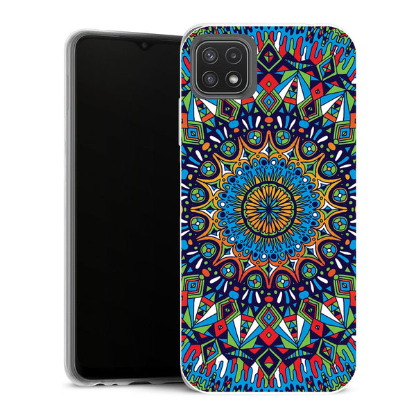 Coque Samsung Galaxy A22 5G Aesthetic mandala - MaCoquePerso