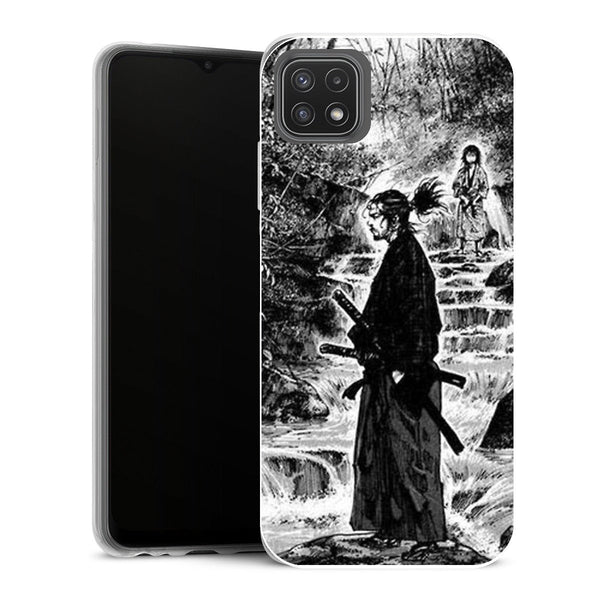 Coque Samsung Galaxy A22 5G Aesthetic Manga Vagabond Musashi Miyamoto - MaCoquePerso