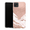 Coque Samsung Galaxy A22 5G Aesthetic Marbre rose chaud rose pastel - MaCoquePerso