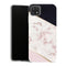 Coque Samsung Galaxy A22 5G Aesthetic Mélange d'épissures de marbre rose et rose - MaCoquePerso