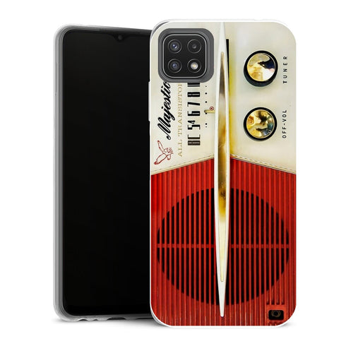 Coque Samsung Galaxy A22 5G Aesthetic Mon Grand Père Old Radio - MaCoquePerso