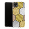 Coque Samsung Galaxy A22 5G Aesthetic Nid d'abeille d'or noir - MaCoquePerso