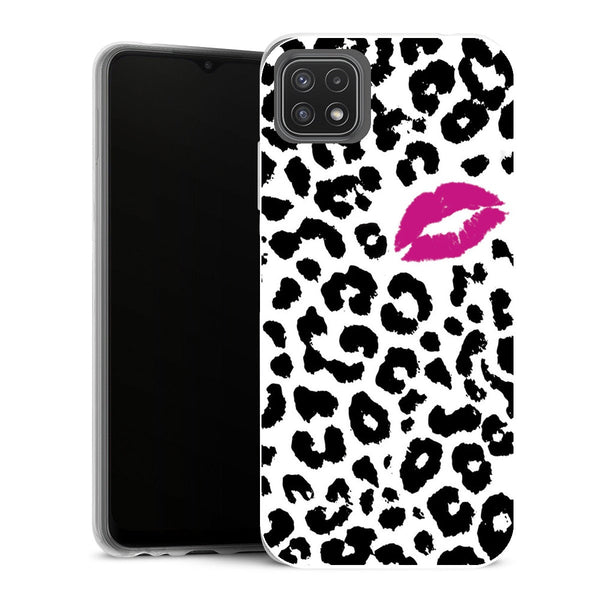 Coque Samsung Galaxy A22 5G Aesthetic Panthere Kiss - MaCoquePerso
