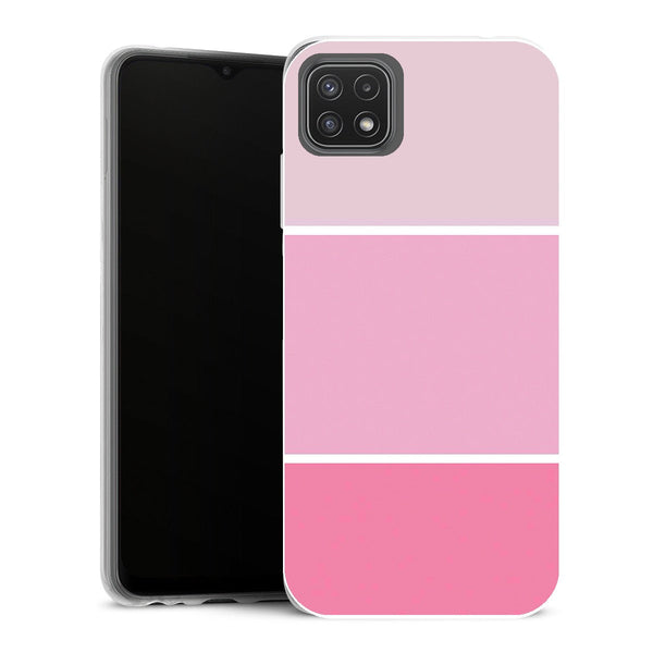Coque Samsung Galaxy A22 5G Aesthetic Pastel Rose - MaCoquePerso