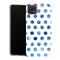 Coque Samsung Galaxy A22 5G Aesthetic Pois Bleu Espace - MaCoquePerso