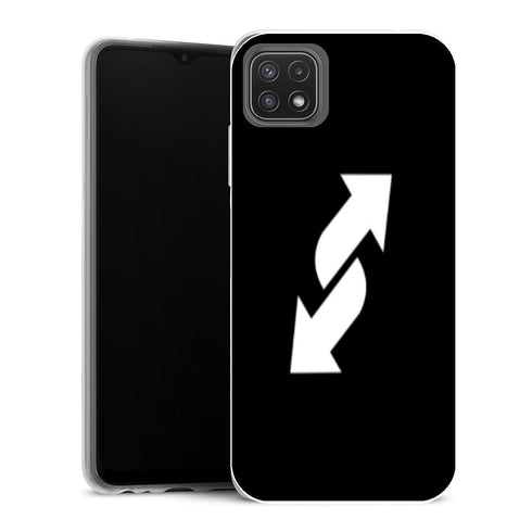 Coque Samsung Galaxy A22 5G Aesthetic Retour à vous WhiteArt - MaCoquePerso