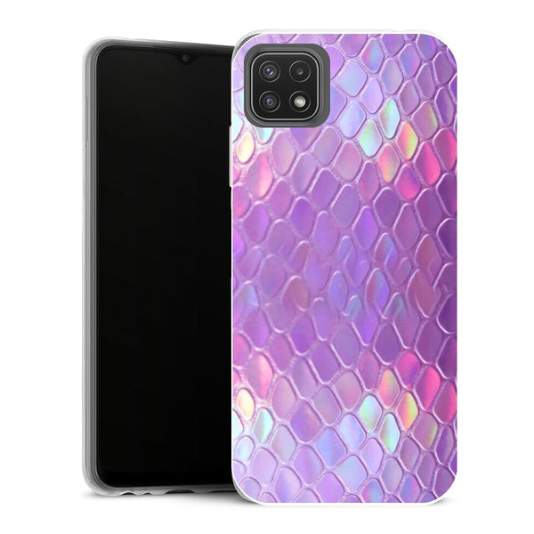 Coque Samsung Galaxy A22 5G Aesthetic Serpent holographique - MaCoquePerso