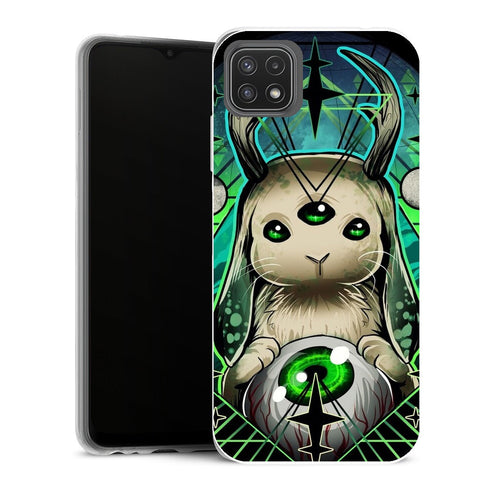 Coque Samsung Galaxy A22 5G Aesthetic Space Bunny - MaCoquePerso