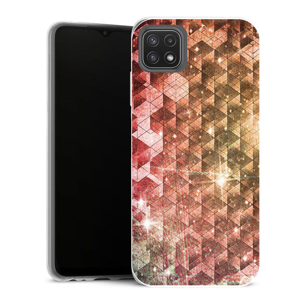 Coque Samsung Galaxy A22 5G Aesthetic spheric cubes - MaCoquePerso