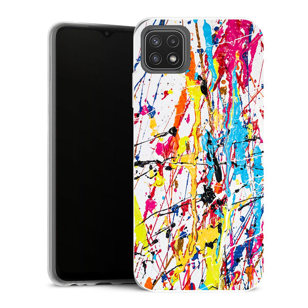 Coque Samsung Galaxy A22 5G Aesthetic Splash paint - MaCoquePerso