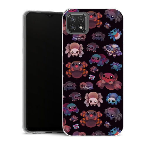 Coque Samsung Galaxy A22 5G Aesthetic Tarentules sombres - MaCoquePerso